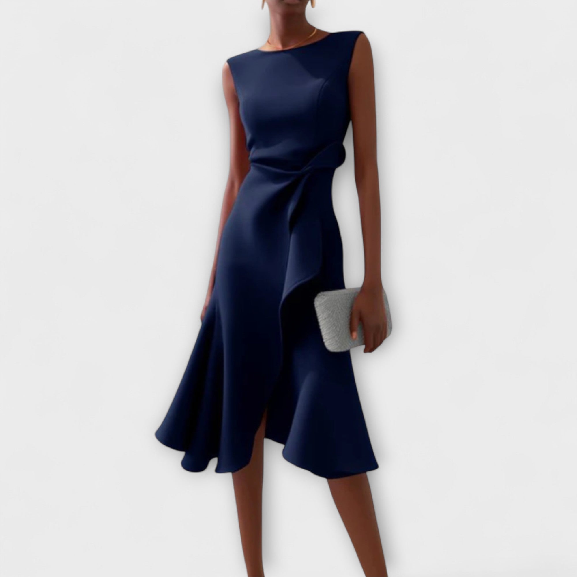 Women Dress | Elegant Fitted Dress-Women Dresses-Homefinn