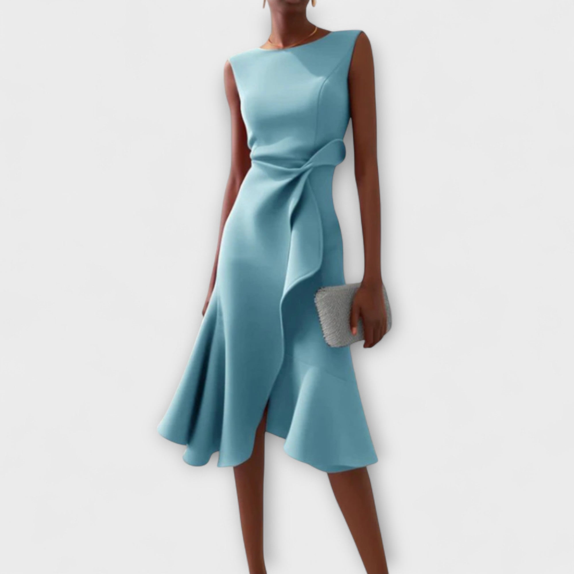 Women Dress | Elegant Fitted Dress-Women Dresses-Homefinn
