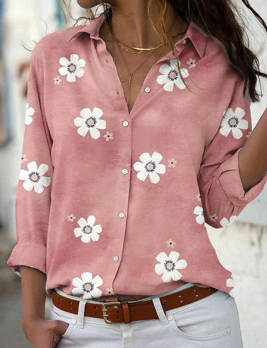 Women Shirt | Women Long Sleeve Blouse-Women Blouse-Homefinn