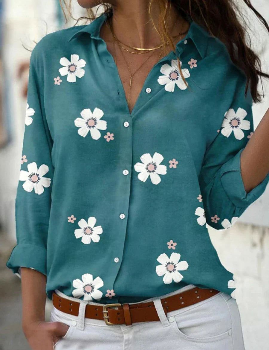 Women Shirt | Women Long Sleeve Blouse-Women Blouse-Homefinn