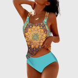 Women Swimsuit | Boho High Waisted Bikini