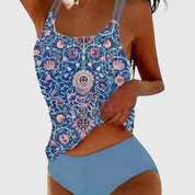 Women Swimsuit | Boho High Waisted Bikini-Women Swimsuit-Homefinn