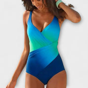 Women Swimsuit | Wrap One Piece Swimwear-Women Swimsuit-Homefinn