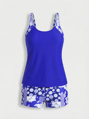 Women Tankini | Two Piece Swimsuit-Women Swimwear-Homefinn