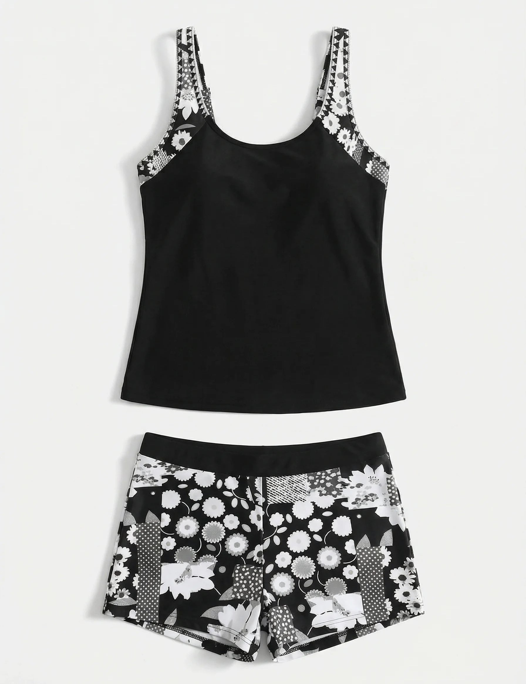 Women Tankini | Two Piece Swimsuit-Women Swimwear-Homefinn