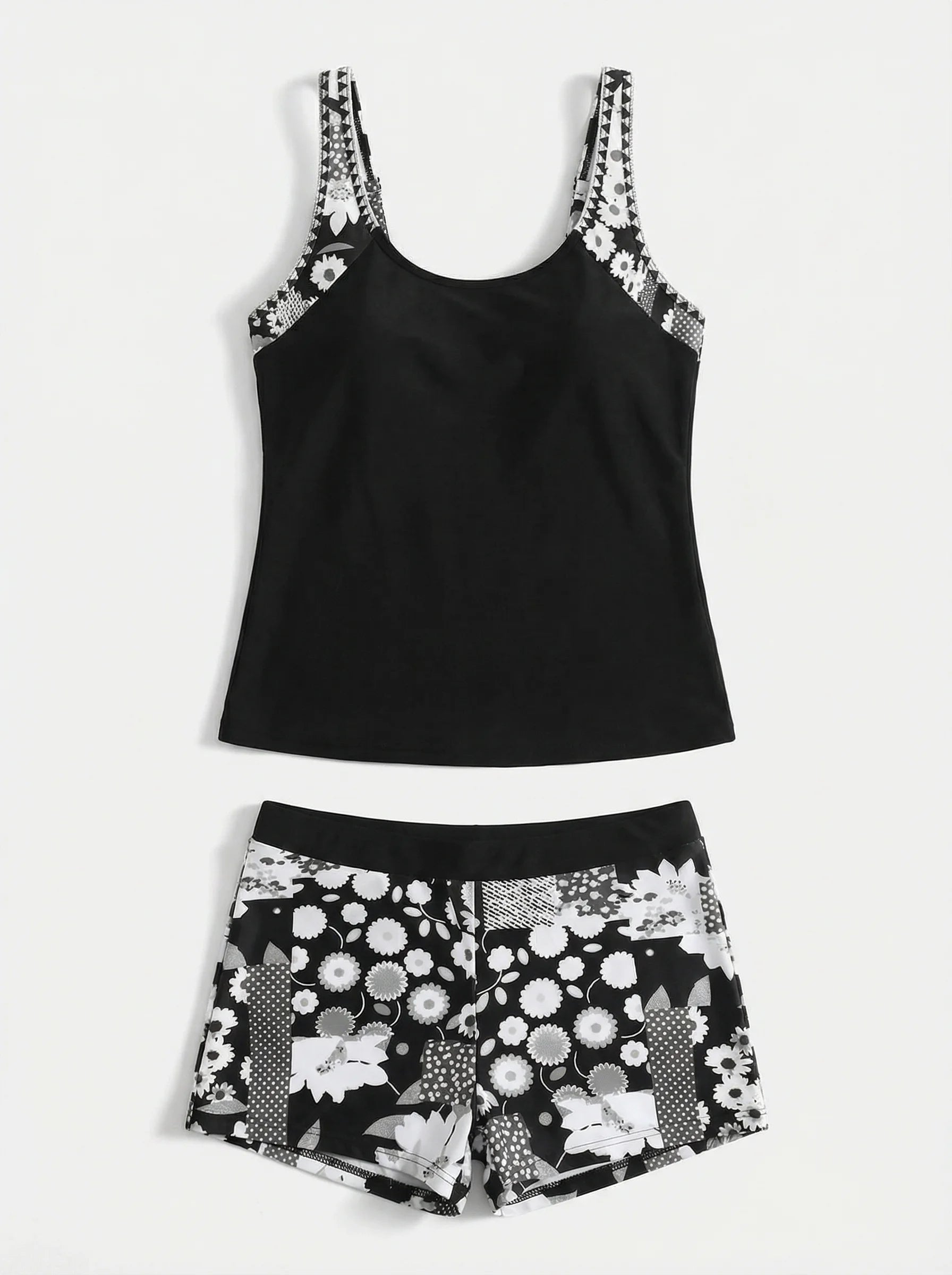 Women Tankini | Two Piece Swimsuit-Women Swimwear-Homefinn