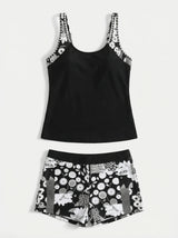 Women Tankini | Two Piece Swimsuit