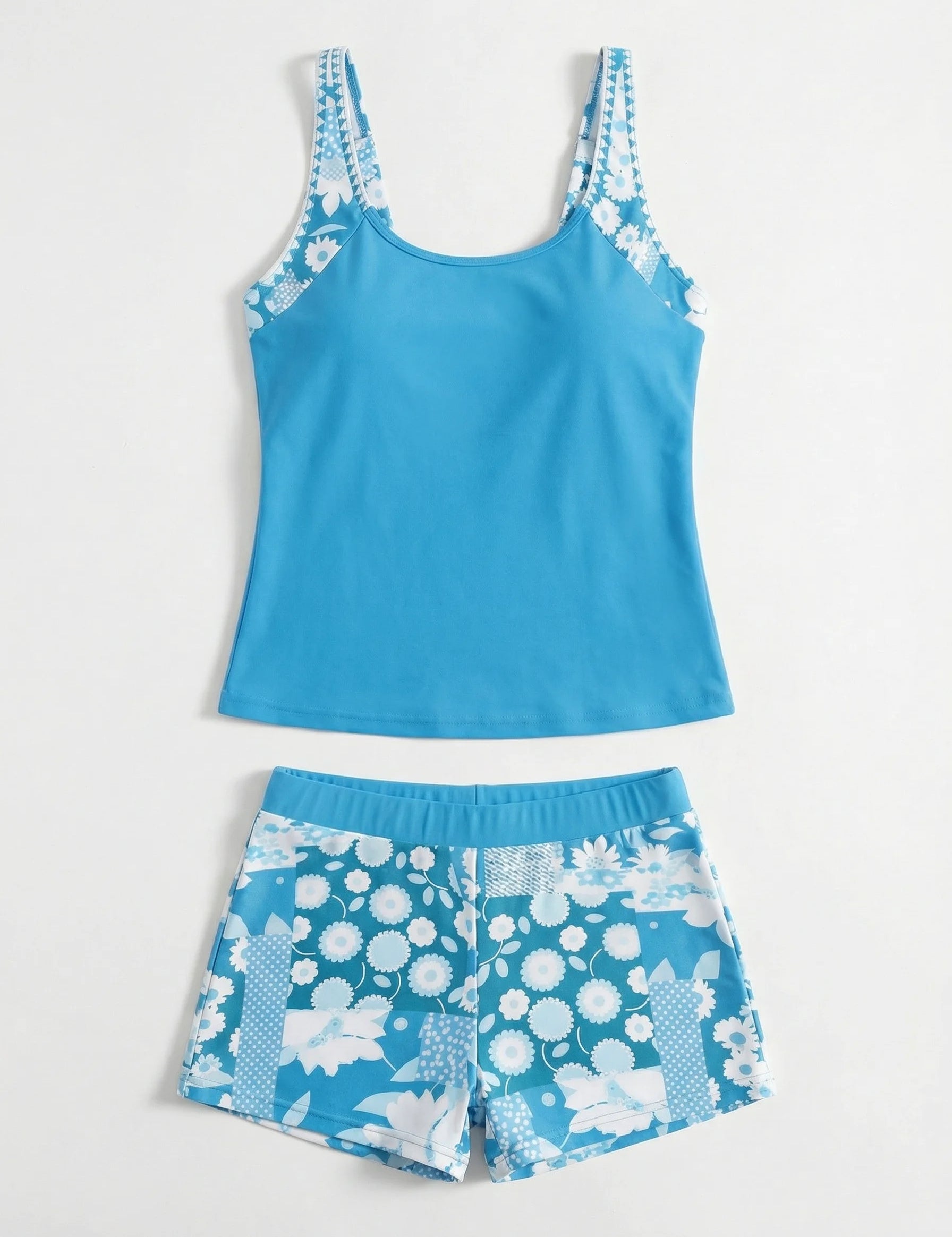 Women Tankini | Two Piece Swimsuit-Women Swimwear-Homefinn