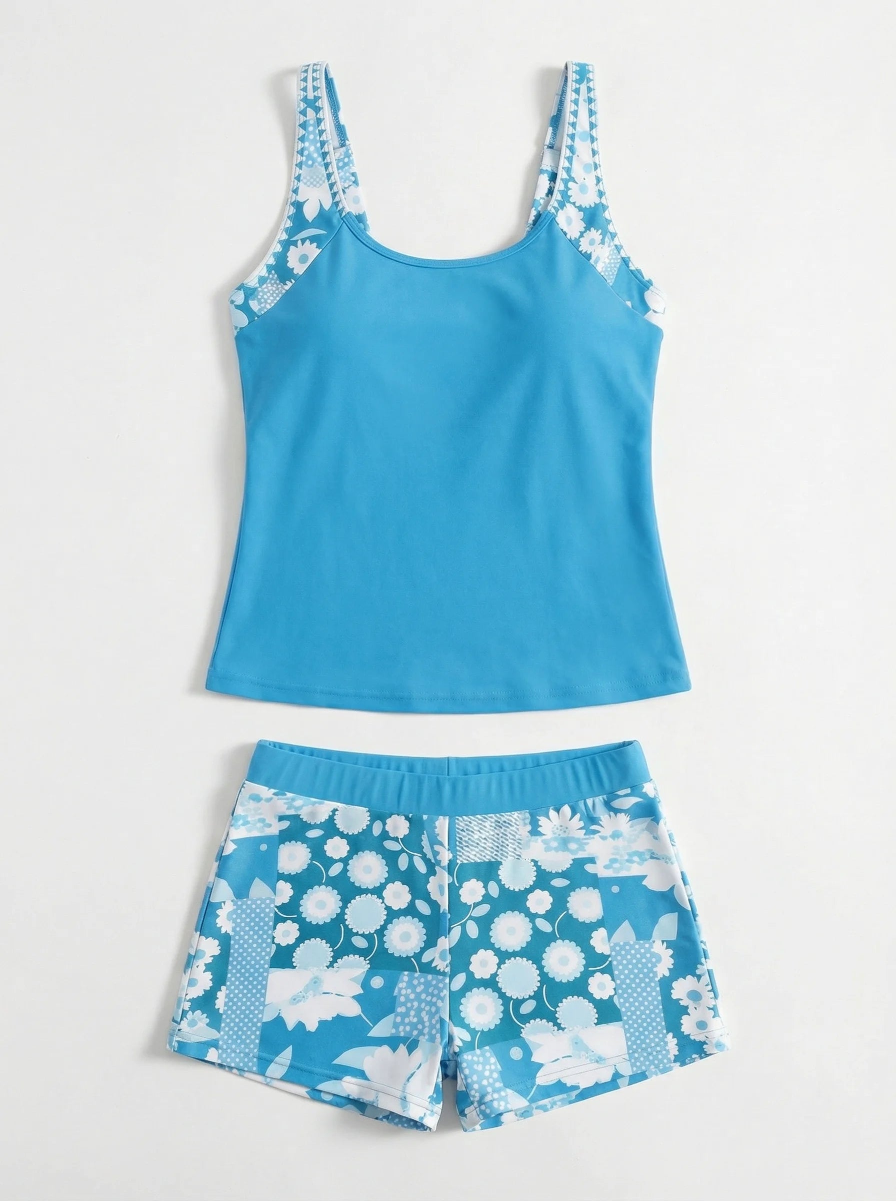 Women Tankini | Two Piece Swimsuit-Women Swimwear-Homefinn
