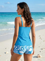Women Tankini | Two Piece Swimsuit-Women Swimwear-Homefinn