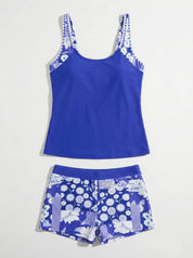 Women Tankini | Two Piece Swimsuit-Women Swimwear-Homefinn