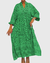 Mckinley™ | Maxi Dress With Elegant Print - Image 5