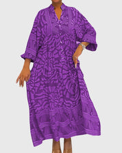 Mckinley™ | Maxi Dress With Elegant Print - Image 6