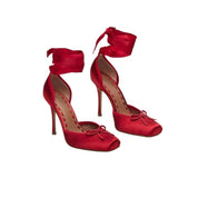 Women High Heel Sandals | Ankle Wrap Open Toe Occasion Wear-Women Shoes-Homefinn