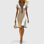 Sophrynah | Elegant Midi Dress - Image 2