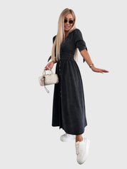 Sophia™ | Elegant Denim Dress - Image 7