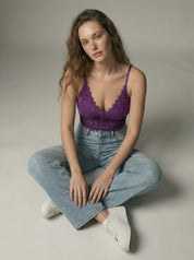 Women's Top | Lace Bralette-Women Top-Homefinn
