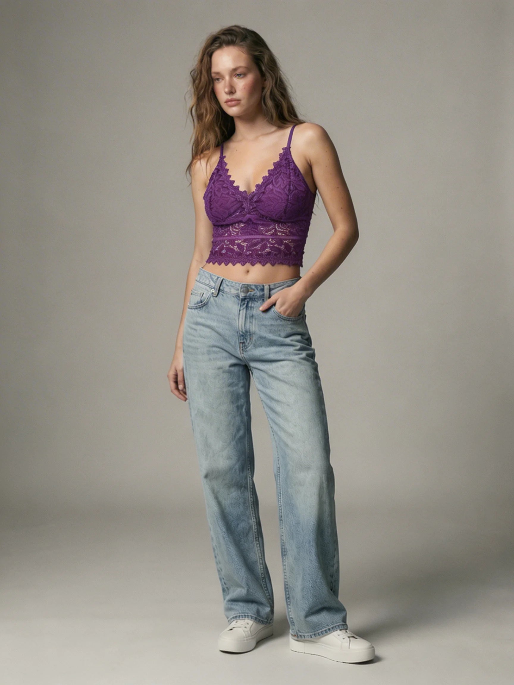 Women's Top | Lace Bralette-Women Top-Homefinn
