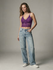 Women's Top | Lace Bralette-Women Top-Homefinn