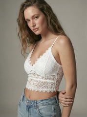 Women's Top | Lace Bralette-Women Top-Homefinn