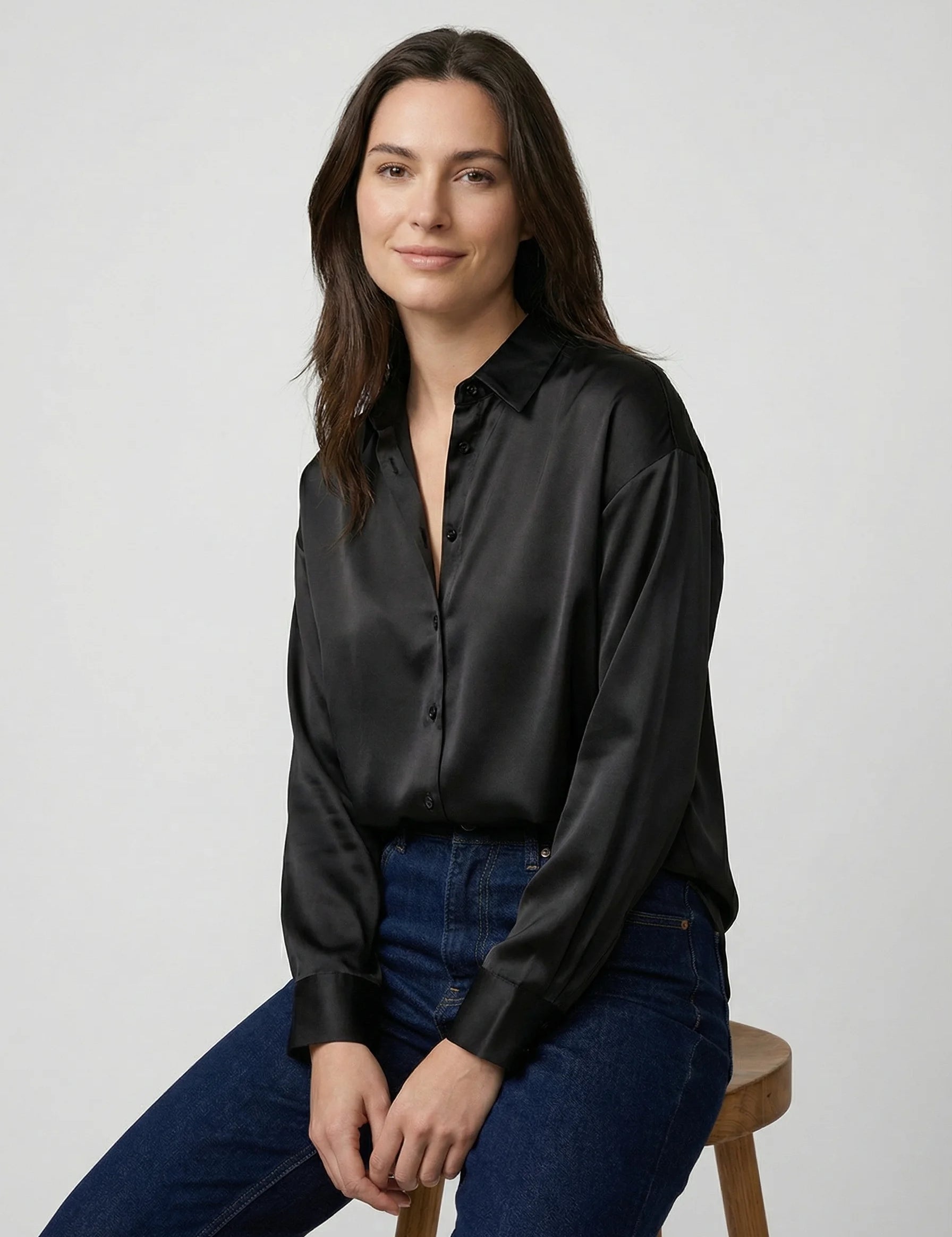 Women's Work Blouse | Smart Casual Office Wear-Women Blouse-Homefinn