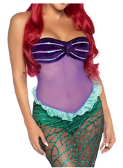 Women's Mermaid Costume Dress | Strapless Party Dress