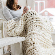 Chunky Knitting Yarn | Giant Arm Knitting Blanket-Knitting-Homefinn