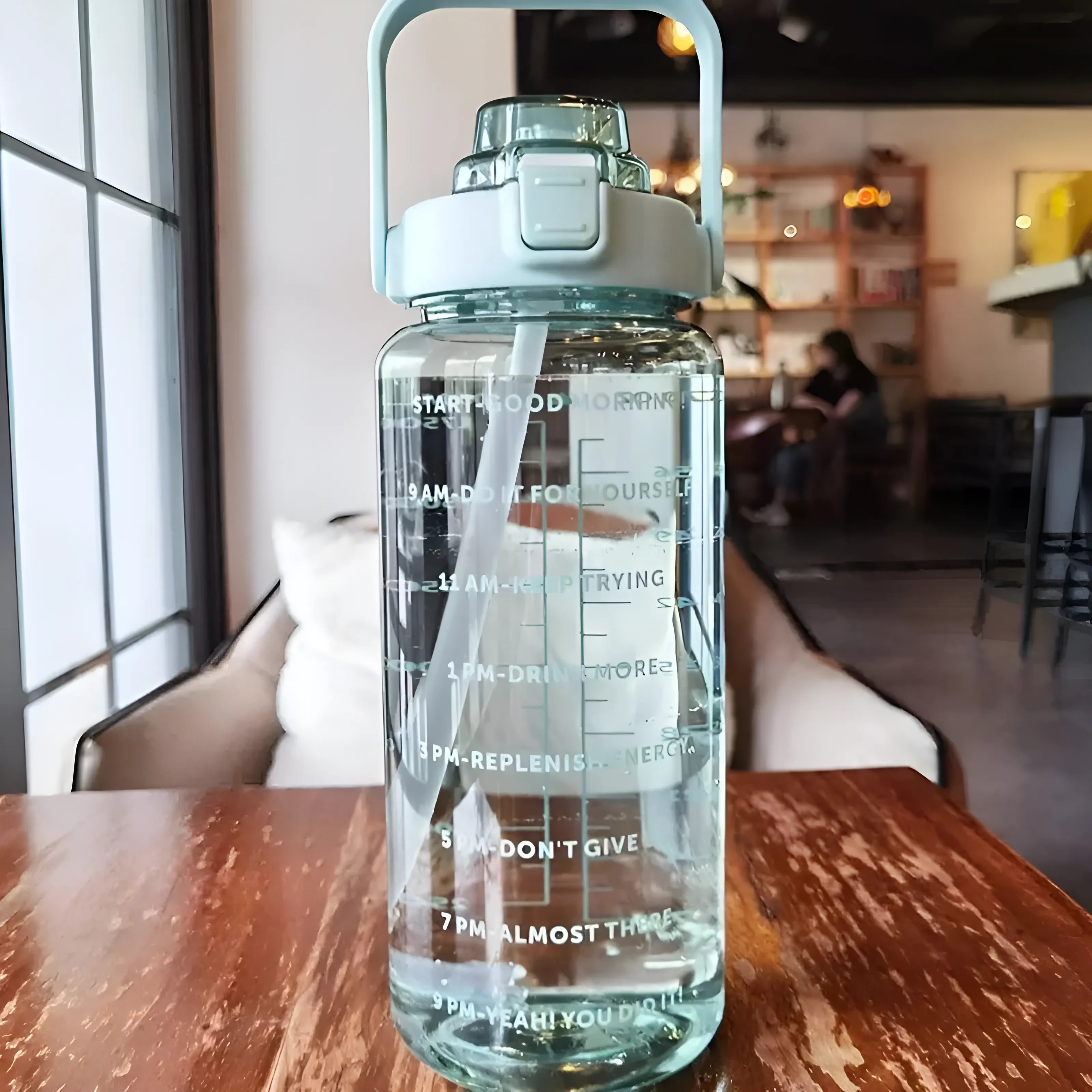 Motivational Water Bottle | Fitness Sports Bottle-Water Bottle-Homefinn